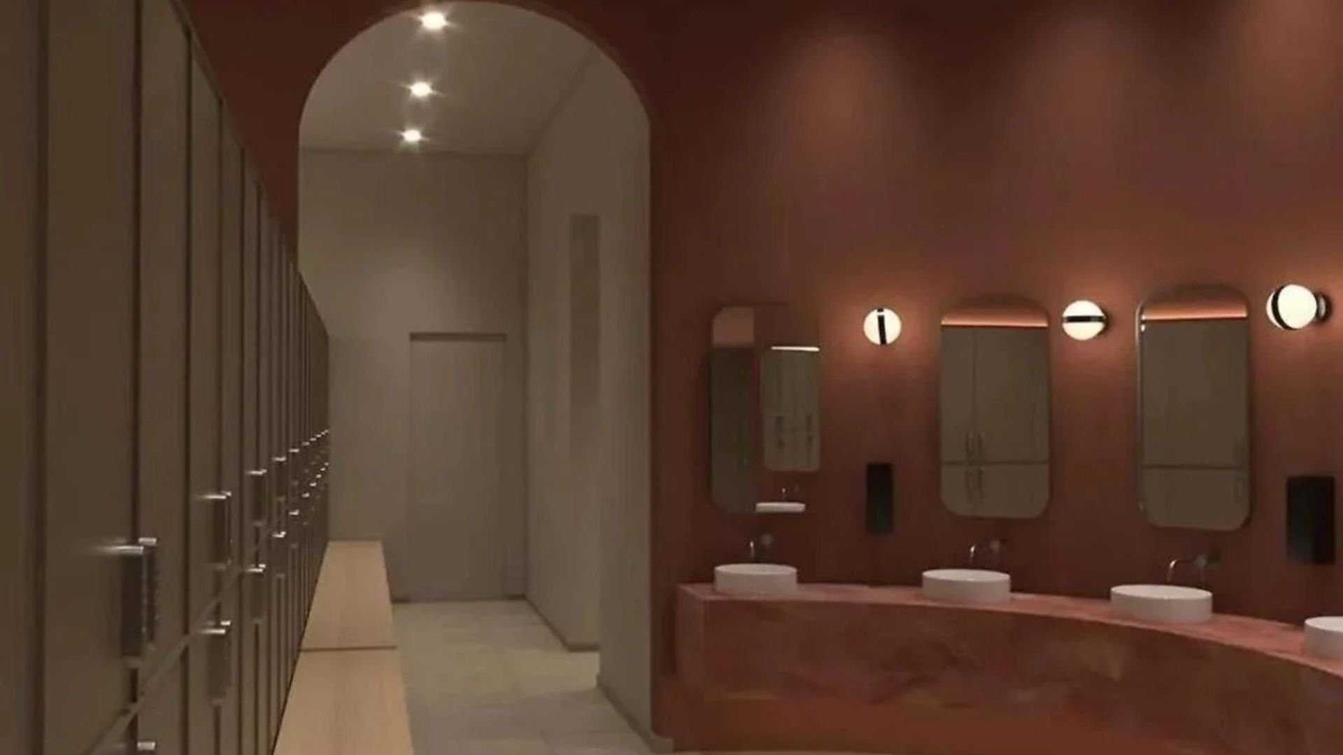 Malaga Capsule Hotel Bathroom