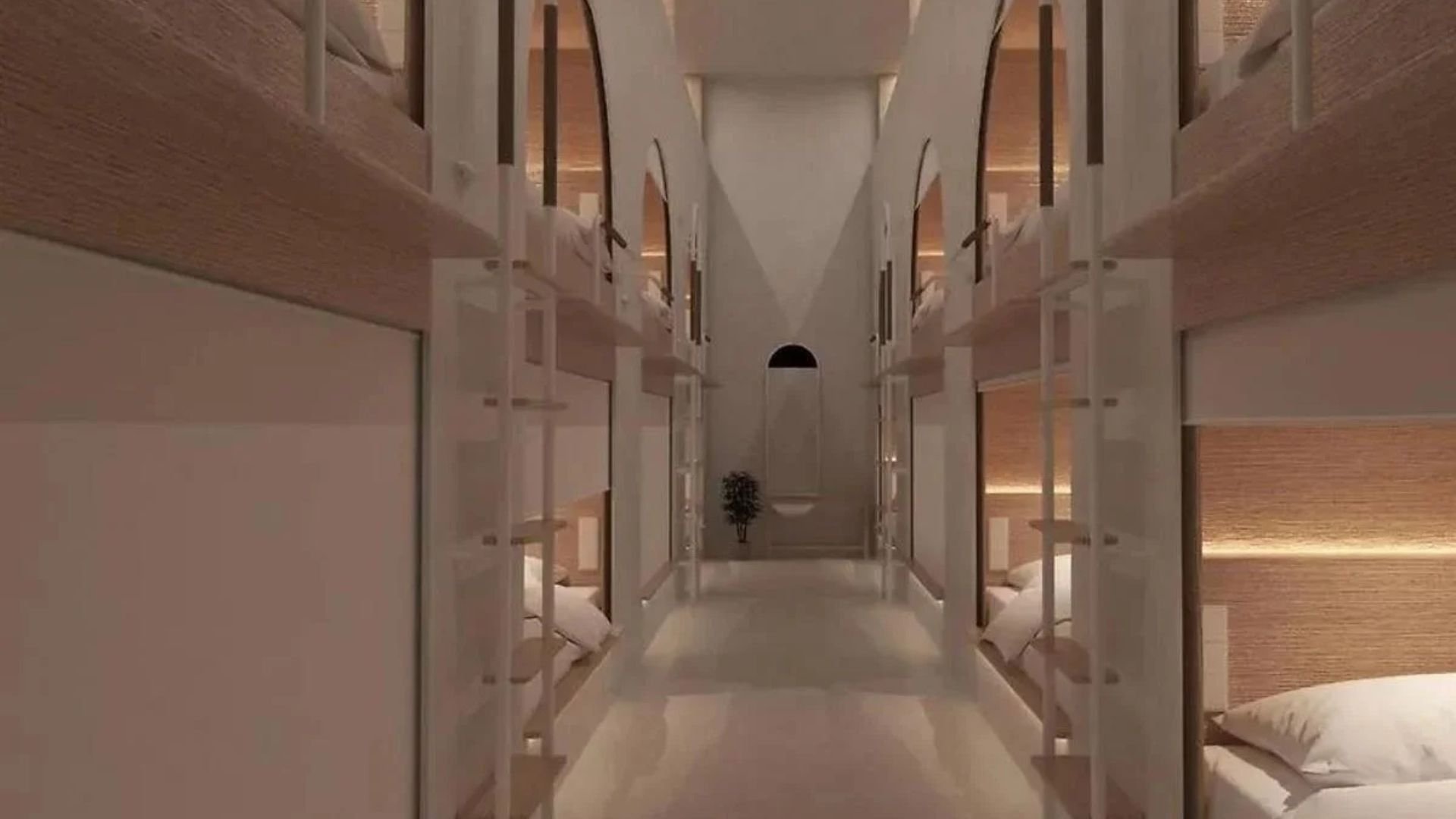 Malaga Capsule Hotel Rooms